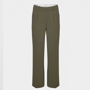 NWOT Aritzia Lo-Rise Effortless Pant In Dark Olive 6